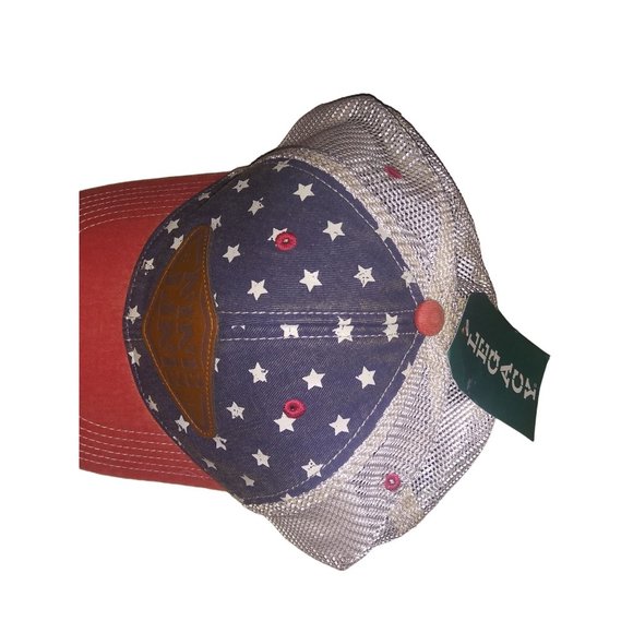 Legacy Nine LIne Merica Mesh Trucker Hat American Flag Snapback Adjustable Cap - Picture 7 of 9
